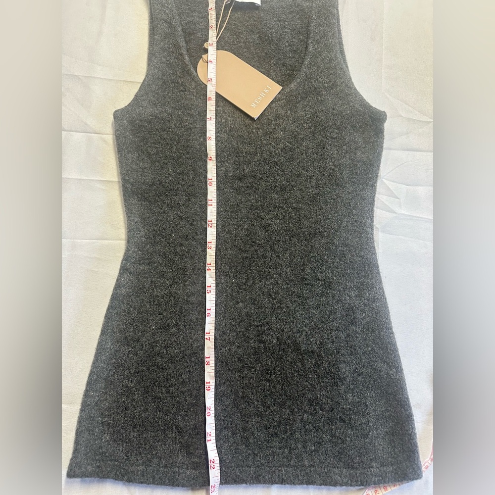 Meshki Charcoal Tank Top - Picture 5 of 7